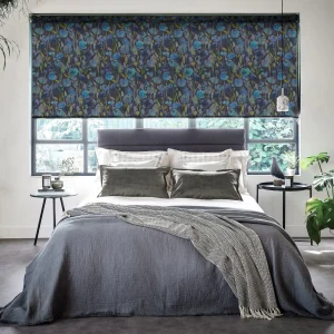 Grace Indigo Roller Blinds