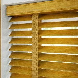 50mm Biowood Wooden Venetian Blinds - Natural