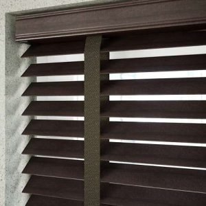 50mm Classic Wooden Venetian Blinds - Mahogany