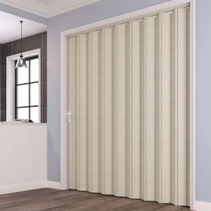 PVC Folding Doors - Beige