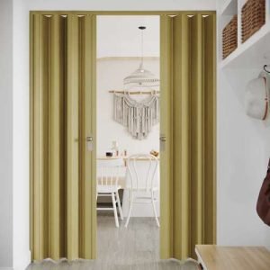 PVC Folding Doors - Yellow