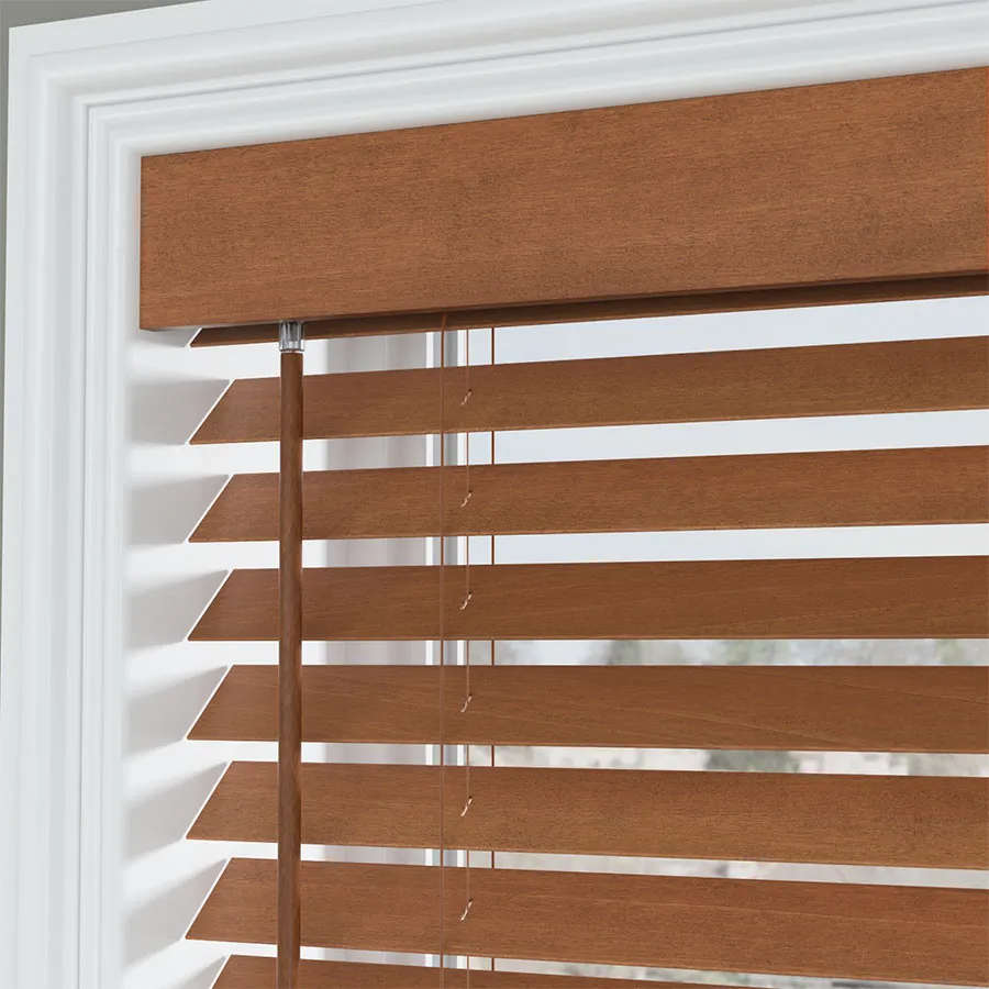 wooden blinds